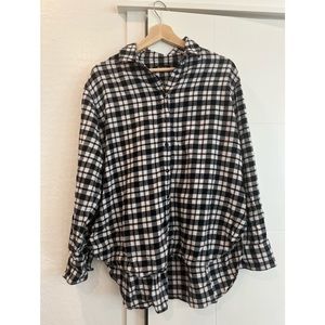 MADEWELL OVERSIZED FLANNEL